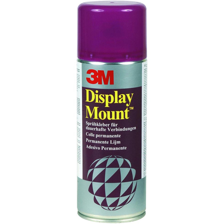 SPRAY DISPLAY MOUNT 3M 400ML PERMANENTE VIOLA