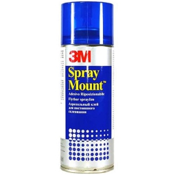 SPRAY MOUNT 3M 400ML BLU RIPOSIZIONABILE