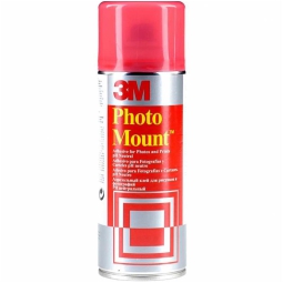 SPRAY PHOTO MOUNT 3M 400ML ROSSO PERMANENTE