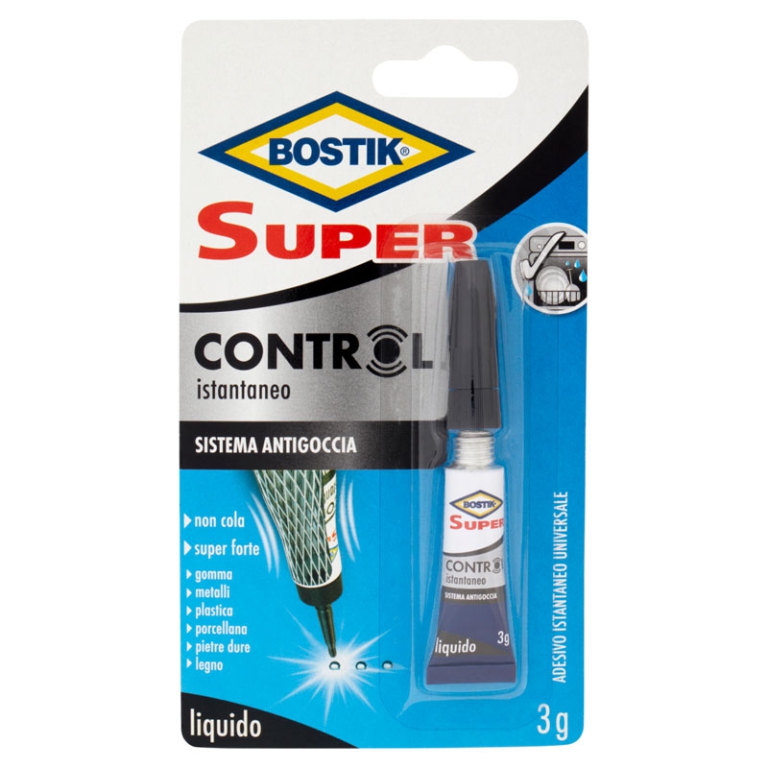 COLLA BOSTIK 3GR 24PZ SUPERCONTROL ATTACCATUTTO