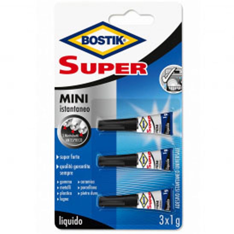 COLLA BOSTIK 3X1GR SUPER CONTROL ATTACCATUTTO