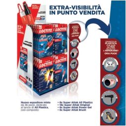 ATTACCATUTTO ATTAK 36PZ  ASSORTITO EXPO