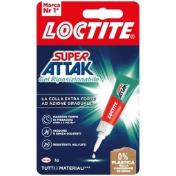 ATTACCATUTTO ATTAK 3GR 12PZ GEL RIPOSIZIONABILE