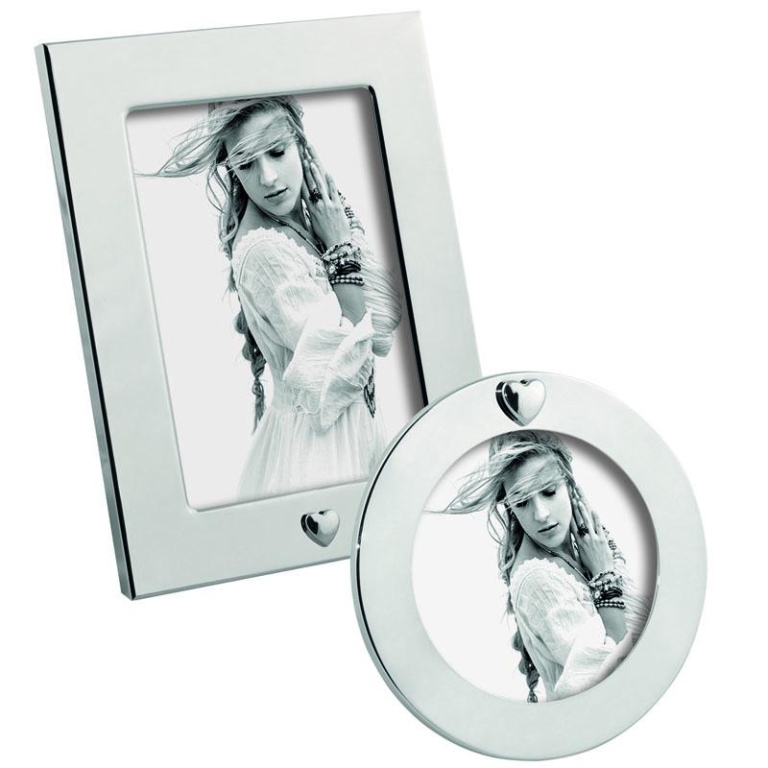 CORNICE MOD.A2022 METALLO LUCIDO 13X18 CON CUORE