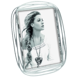 CORNICE MOD.A2039 METALLO LUCIDO 13X18 SILVER