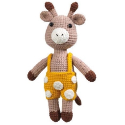 KIT AMIGURUMI GIRAFFA    11X6,5X27CM