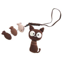KIT AMIGURUMI GATTO      6X4,5X9CM