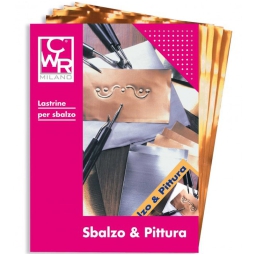 SBALZO LASTRA 30X40 12PZ RAME