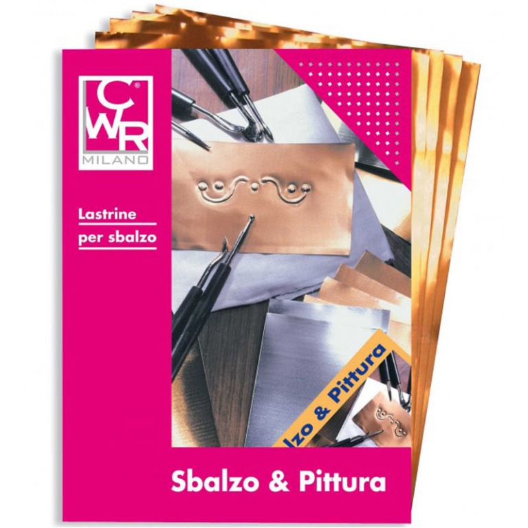 SBALZO LASTRA 30X40 12PZ RAME