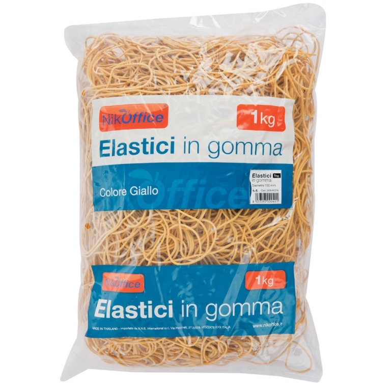 ELASTICI GOMMA 1KG DIAMETRO 20MM 2
