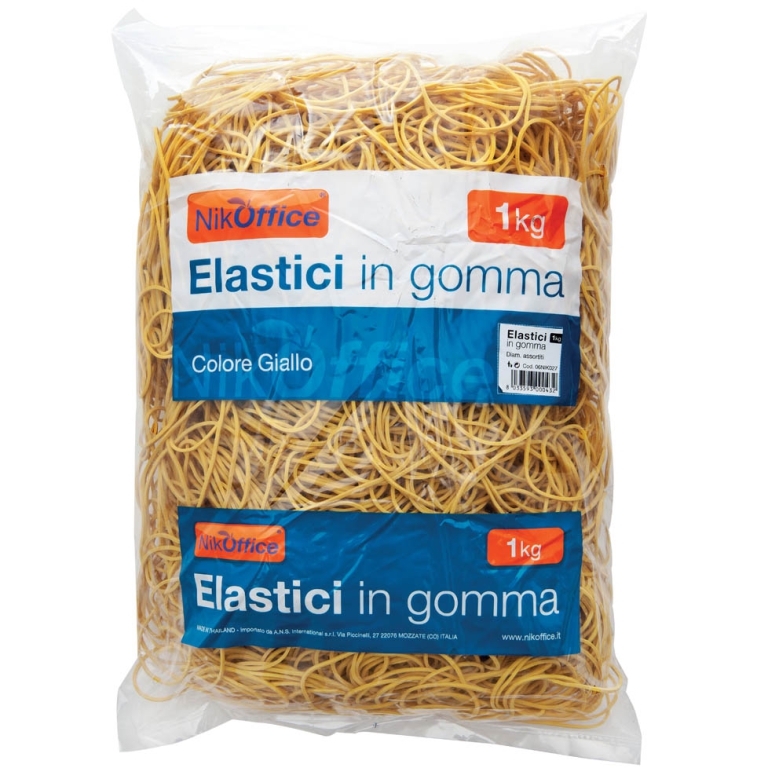 ELASTICI GOMMA 1KG MISURE ASSORTITE 2