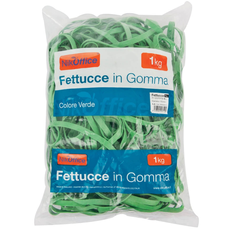 ELASTICI FETTUCCIA 1KG DIAMETRO 120MM H8MM 2