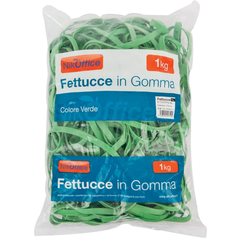 ELASTICI FETTUCCIA 1KG DIAMETRO 150MM H8MM 2