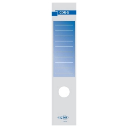 ETICHETTE PER FALDONE    10PZ CDR-S GRIGIO BLU