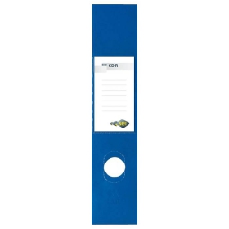 ETICHETTE PER FALDONE    7X34,5CM 10PZ CDR BLU