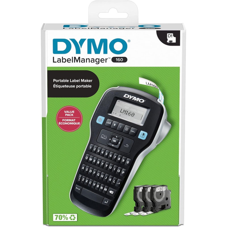 ETICHETTATRICE DYMO LM160  + 3 NASTRI OMAGGIO 2
