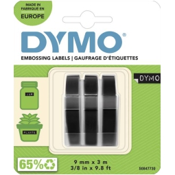 NASTRI DYMO 9X3 NERO 3PZ X DYMO MANUALI