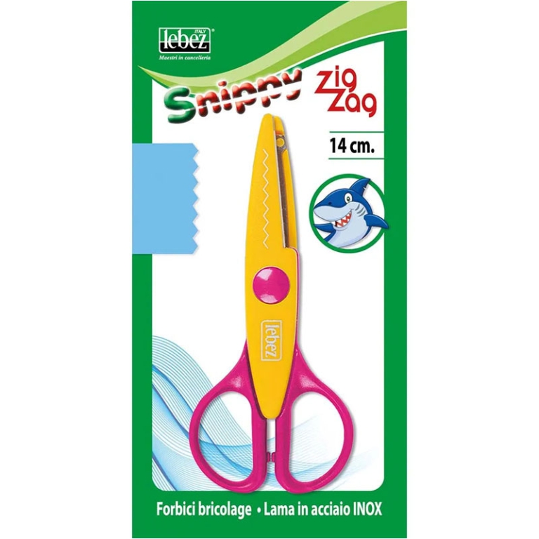 FORBICI ZIG ZAG SNIPPY 14CM 2