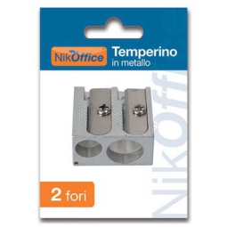 TEMPERINI 2 FORI IN METALLO BLISTER 1PZ