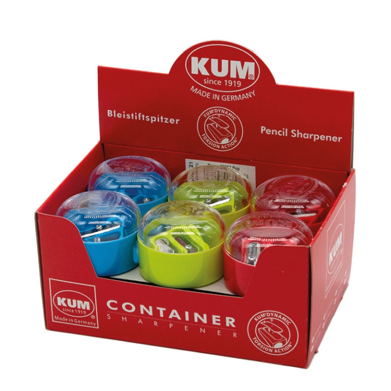 TEMPERINI 2FORI PLASTICA 12PZ COL.ASS. KUM 2