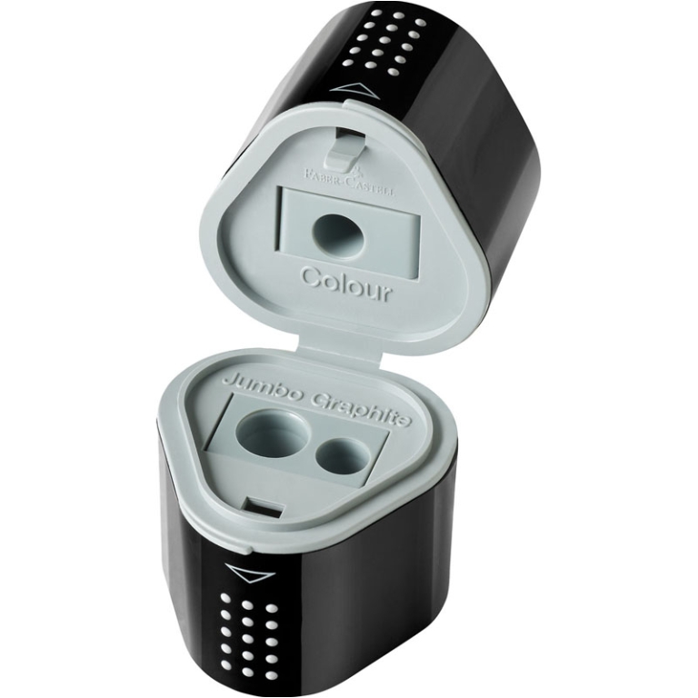 TEMPERINI 3 FORI 10PZ    GRIP 2001 NERO FABER 2