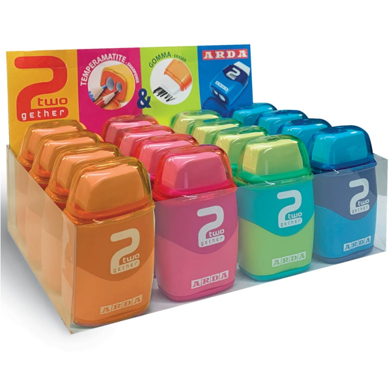 TEMPERINI 2 FORI CON GOMMA 2GETHER 16PZ EXPO