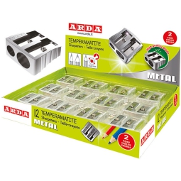 TEMPERINI METALLO 2 FORI 12PZ