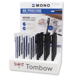 PORTAGOMME 24PZ TOMBOW MONO ZERO 2COL 2PUNTE EXPO