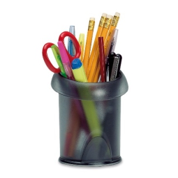 PORTAPENNE BARATTOLO PLASTICA NERO DIAM.8 H13CM