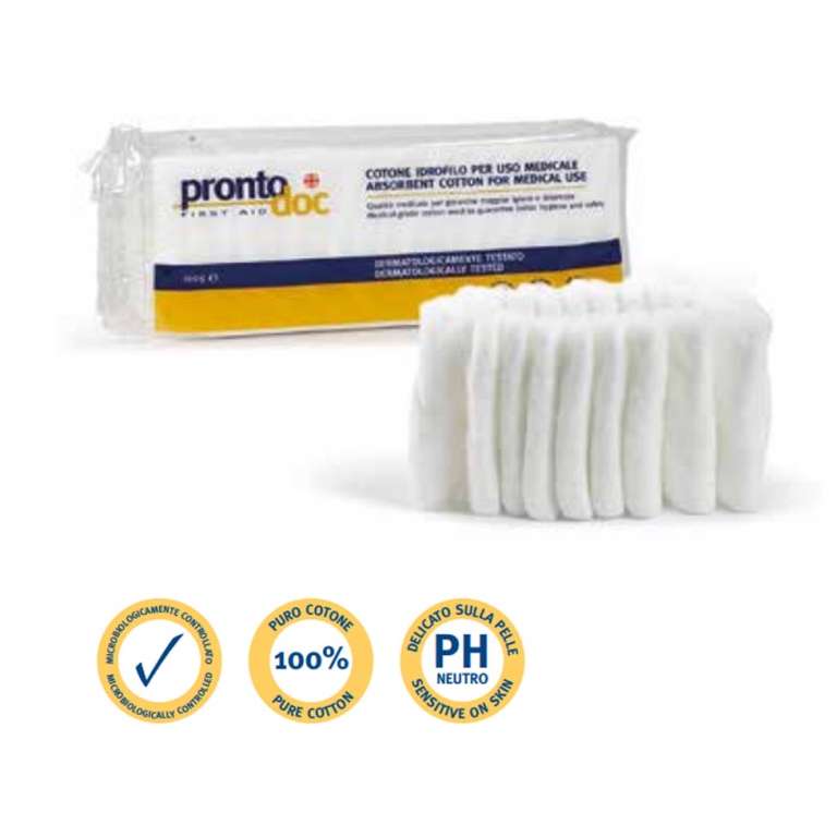 COTONE IDROFILO 100GR PER USO MEDICALE