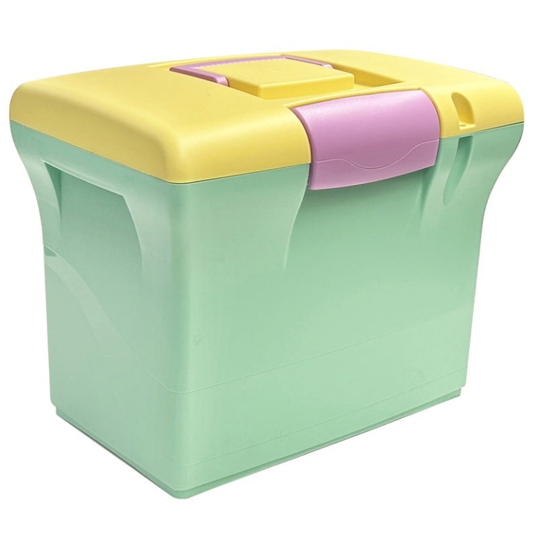 VALIGETTA MULTIUSO PASTEL BICOLOR 2.0 VERDE MIX