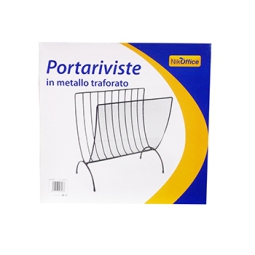 PORTARIVISTE IN METALLO TRAFORATO