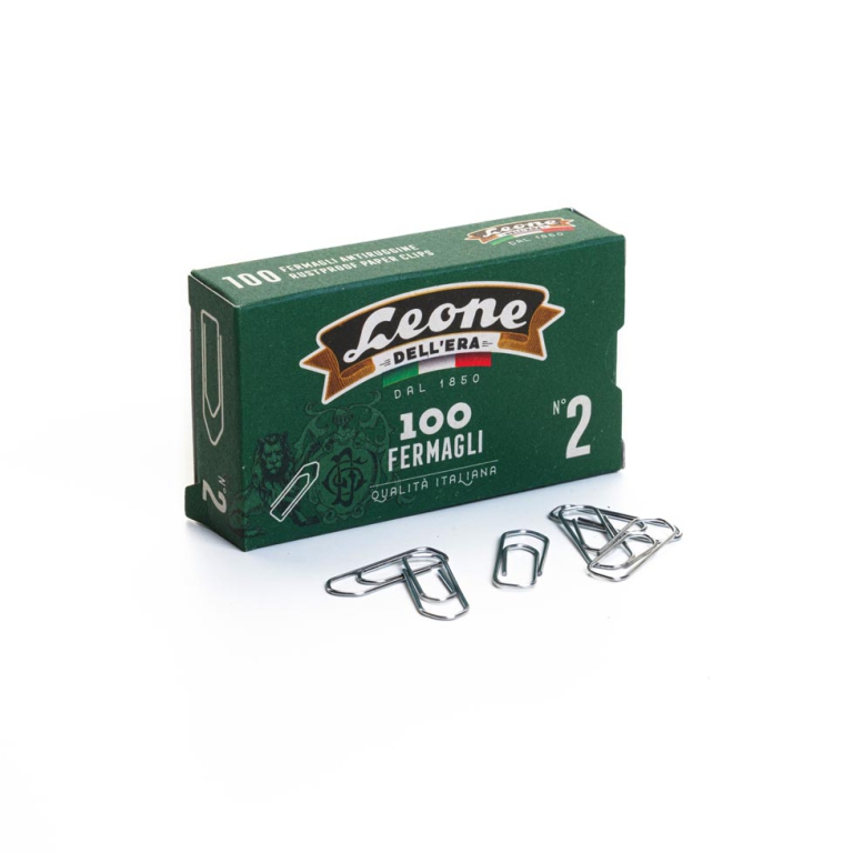 FERMAGLI ZINCATI N.2 26MM 10 SCATOLE DA 100PZ