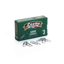 FERMAGLI ZINCATI N.3 28MM 10 SCATOLE DA 100PZ