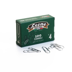 FERMAGLI ZINCATI N.4 32MM 10 SCATOLE DA 100PZ