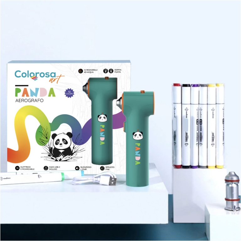 AEROGRAFO PANDA COLOROSA