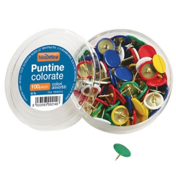 PUNTINE PLASTICA COL.ASS. 20 SCATOLE DA 100PZ