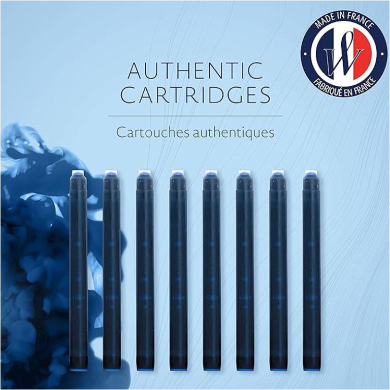 CARTUCCE WATERMAN 8PZ BLU NOTTE MODELLO STANDARD 5
