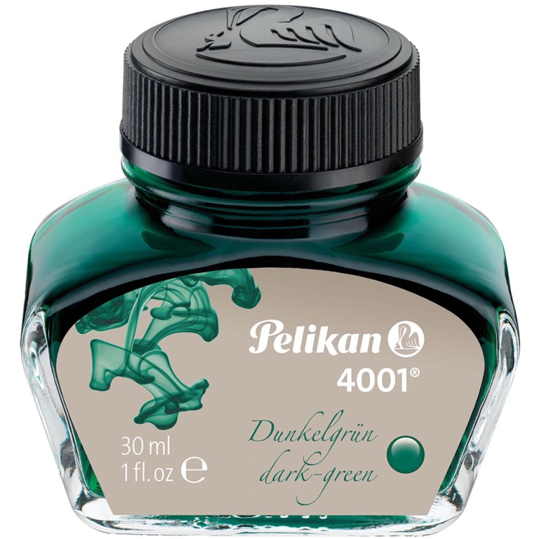 INCHIOSTRO STILOGRAFICHE 4001 30ML VERDE PELIKAN