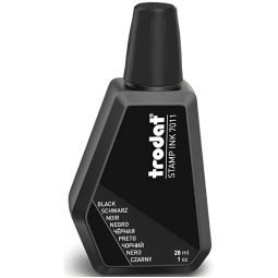 INCHIOSTRO TIMBRI NERO 28ML BASE ACQUA TRODAT