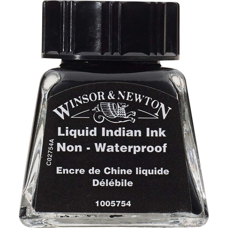 INCHIOSTRO DI CHINA NERO 6PZ 14ML W&N