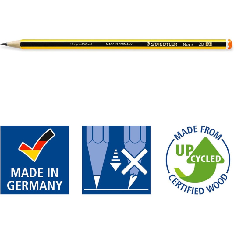 MATITE NORIS 2B 10CF BLISTERATE A 2 PEZZI STAEDTLER 5