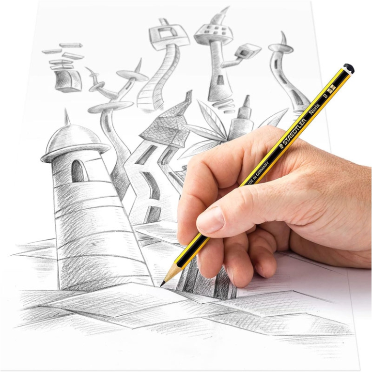 MATITE NORIS  B 10CF BLISTERATE A 2 PEZZI STAEDTLER 3