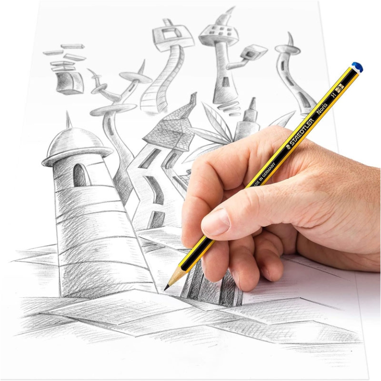 MATITE NORIS  H 10CF BLISTERATE A 2 PEZZI STAEDTLER 3