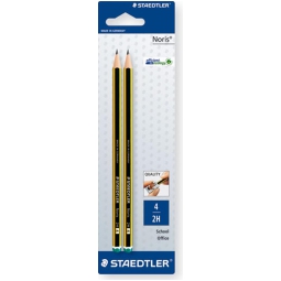 MATITE NORIS 2H 10CF BLISTERATE A 2PZ STAEDTLER