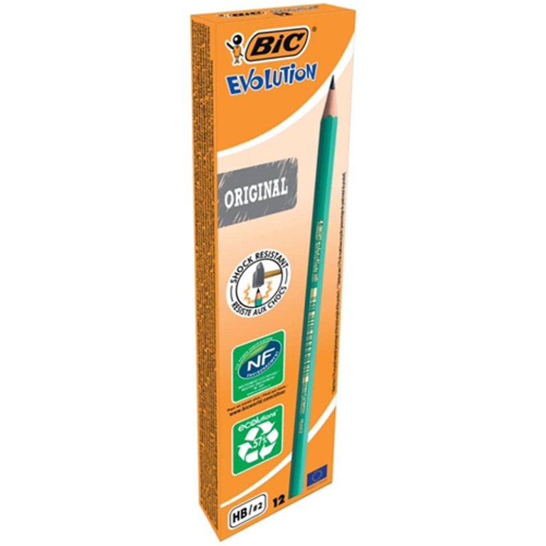 MATITE EVOLUTION HB 12PZ SENZA GOMMA BIC 2