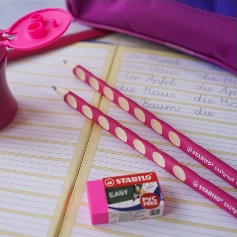STABILO EASYGRAPH SCHOOL SET DESTRORSI ROSA 2