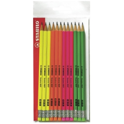 MATITE SWANO 12PZ HB     COLORI ASSORTITI FLUO