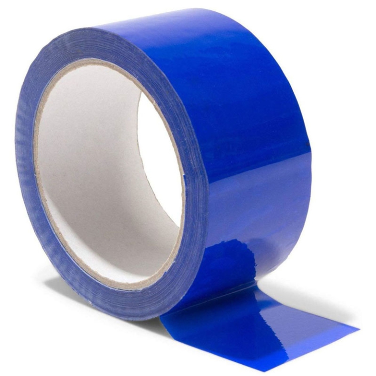 NASTRO COLORATO PVC 6RT  50X66 BLU