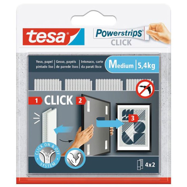 NASTRO POWERSTRIPS CLICK 4X2M COL.BIANCO